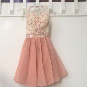 PROM GIRL formal sequin/bead GORGEOUS size 2